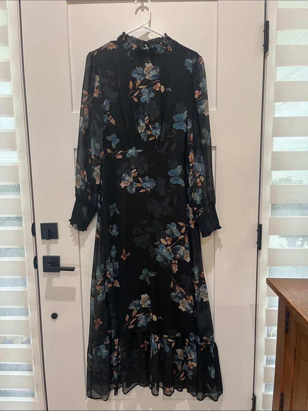 Baltic Born Luciana Maxi Dress - Blue Floral Print - Picture 3 of 7